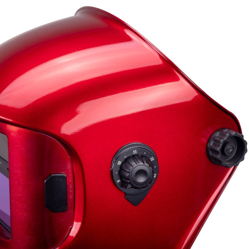 Маска сварщика КОРУНД-5 красная без коробки (ф-р 2100V, пр-во FoxWeld) по ценам производителя в Воронеже с доставкой по всей России