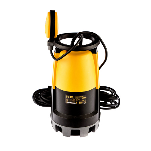 Дренажный насос для чистой и грязной воды DP900S, 900 Вт, напор 9 м, 18000 л/ч Denzel по ценам производителя в Воронеже с доставкой по всей России