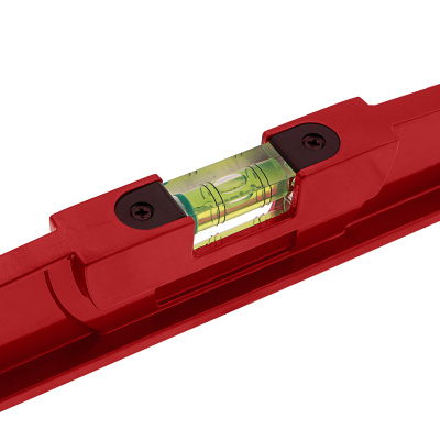 Уровень алюминиевый, 600 мм, литой, 2 глазка (1 фронтальный), ударная площадка Matrix по ценам производителя в Воронеже с доставкой по всей России