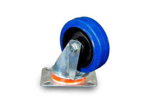 Колесо поворотное из эластичной резины MW70 100 мм по ценам производителя в Воронеже с доставкой по всей России