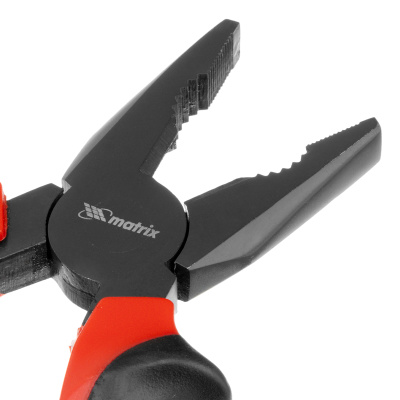 Плоскогубцы комбинированные Black Nickel, 160 мм, двухкомпонентные рукоятки Matrix по ценам производителя в Воронеже с доставкой по всей России