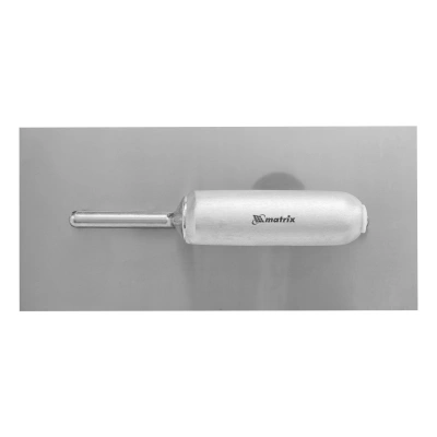 Гладилка стальная, 280 х 130 мм, зеркальная полировка, деревянная ручка Matrix по ценам производителя в Воронеже с доставкой по всей России