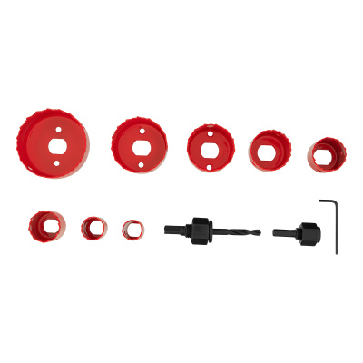 Набор кольцевых пил по дереву, 19-64 мм, 11 предметов Matrix по ценам производителя в Воронеже с доставкой по всей России