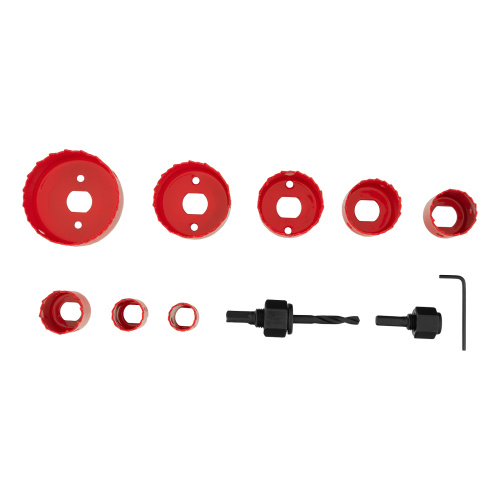 Набор кольцевых пил по дереву, 19-64 мм, 11 предметов Matrix по ценам производителя в Воронеже с доставкой по всей России