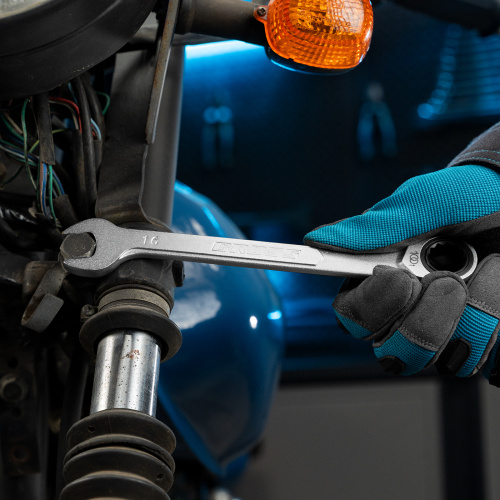 Ключ комбинированный трещоточный, 16 мм, количество зубьев 100 Gross по ценам производителя в Воронеже с доставкой по всей России