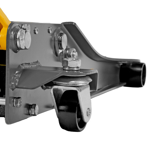 Домкрат гидравлический подкатной, 3 т, 75-500 мм, быстрый подъем, низкий подхват, проф. Denzel по ценам производителя в Воронеже с доставкой по всей России