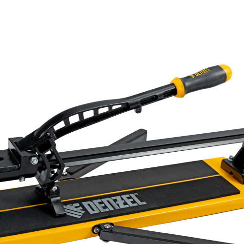 Плиткорез рельсовый 600х16мм, каретка на подш., стальная станина, усил. рукоятка-пенал Denzel по ценам производителя в Воронеже с доставкой по всей России