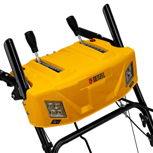 Бензиновая снегоуборочная машина SBM 610S PRO, 212 cc, электростартер, фара, обогрев Denzel по ценам производителя в Воронеже с доставкой по всей России