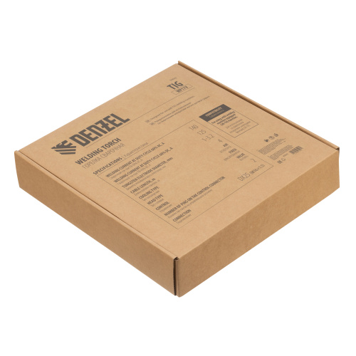 Горелка сварочная TIG WP17V, прямое подключение к баллону, 4 метра Denzel по ценам производителя в Воронеже с доставкой по всей России