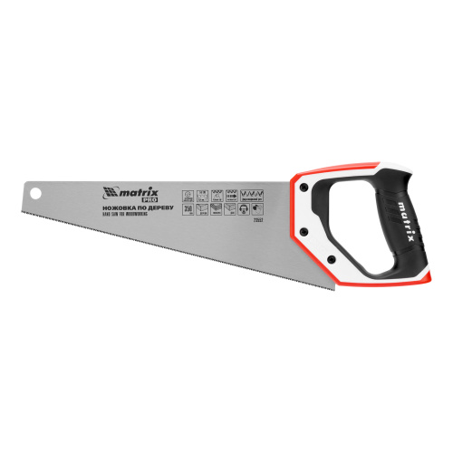 Ножовка по дереву для точных пильных работ, 350 мм, каленый зуб 3D, 14 TPI, трехкомпонентная рукоятка, Pro Matrix по ценам производителя в Воронеже с доставкой по всей России