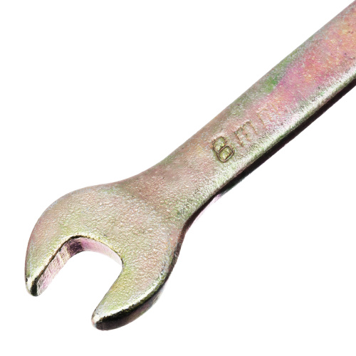 Ключ комбинированный, 8 мм, желтый цинк Сибртех по ценам производителя в Воронеже с доставкой по всей России