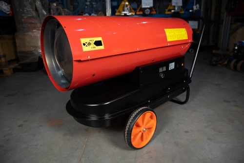 Пушка тепловая дизельная прямого нагрева 110 кВт TOR BJD-110 по ценам производителя в Воронеже с доставкой по всей России