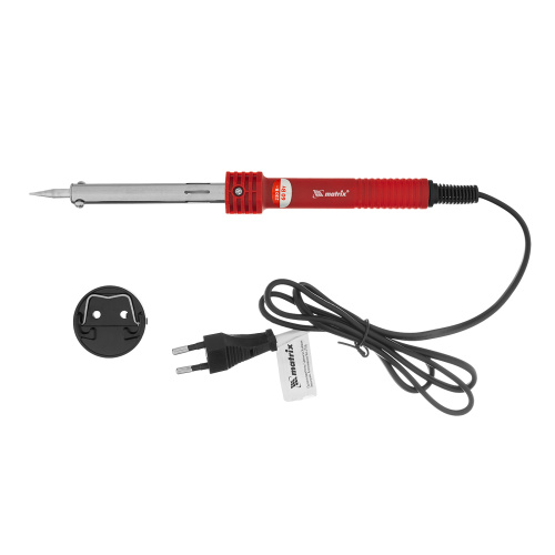 Паяльник, пластиковая рукоятка, медный наконечник с долговечным защитным покрытием, 220 В, 60 W Matrix по ценам производителя в Воронеже с доставкой по всей России