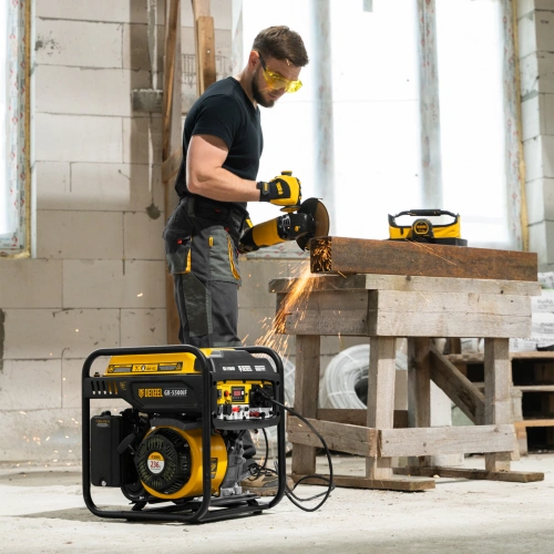 Генератор инверторный GK-5500iF, 5,5 кВт, 230 В, ручной старт DENZEL по ценам производителя в Воронеже с доставкой по всей России