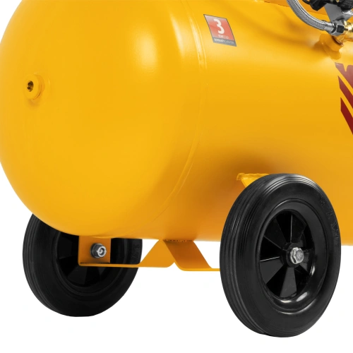 Компрессор безмасляный, малошумный  DLS 2250/100, 2250 Вт, 3x750, 100 л, 410 л/мин блок управления/ Denzel по ценам производителя в Воронеже с доставкой по всей России