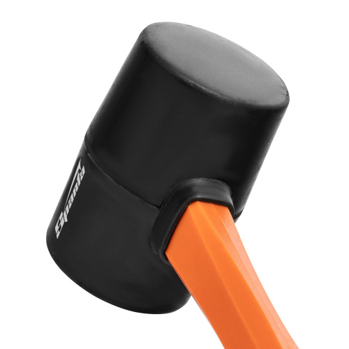 Киянка резиновая, 225 г, черная резина, фибергласовая рукоятка Sparta по ценам производителя в Воронеже с доставкой по всей России