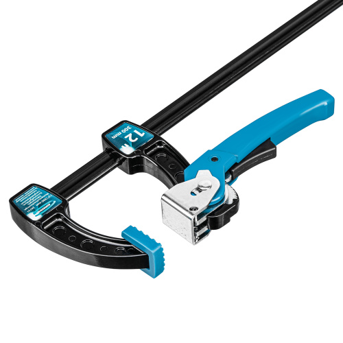 Струбцина реечная быстрозажимная 12, металлический корпус, рычажный храповой механизм, 300 мм Gross по ценам производителя в Воронеже с доставкой по всей России