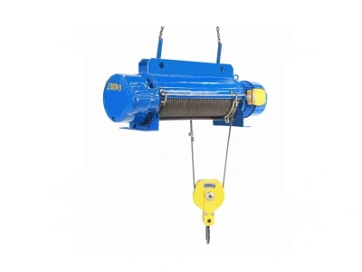 Таль стационарная на лапах  2т 12м 380В электрическая канатная TOR CD PRO по ценам производителя в Воронеже с доставкой по всей России