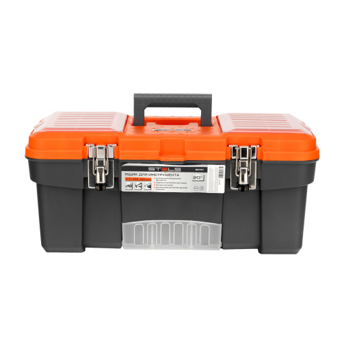 Ящик для инструмента с мет. замками 20", 510х255x225 мм Stels по ценам производителя в Воронеже с доставкой по всей России