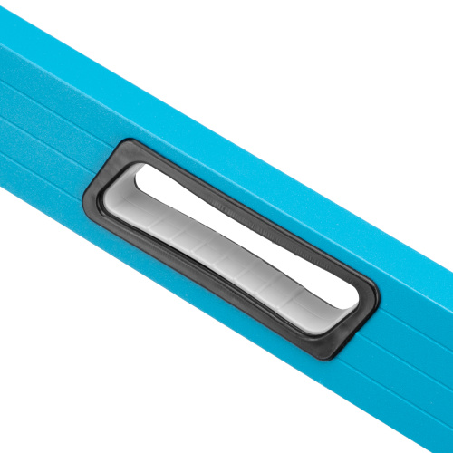 Уровень алюминиевый, 2000 мм, усиленный с ударопрочными заглушками, рукоятки, 3 глазка Gross по ценам производителя в Воронеже с доставкой по всей России