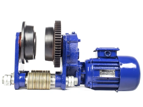 Тележка для балок подвесных концевых TOR 10 т 0,8кВт приводная по ценам производителя в Воронеже с доставкой по всей России