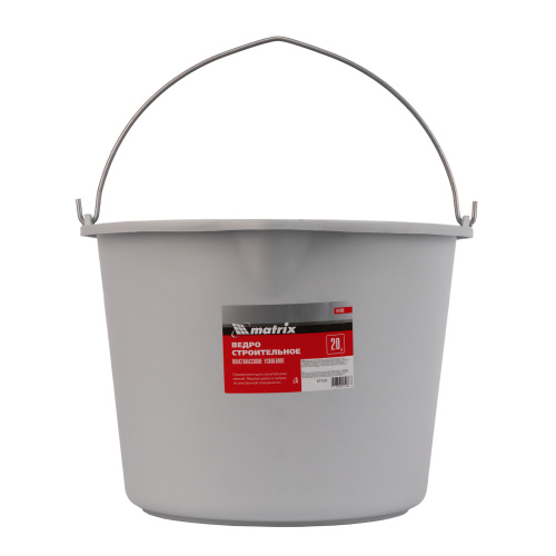 Ведро строительное пластмассовое 20 л, усиленное Matrix по ценам производителя в Воронеже с доставкой по всей России