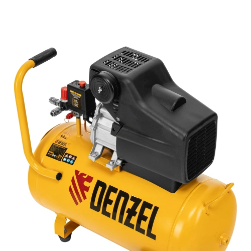 Компрессор воздушный, прямой привод DC1500/50, 1.5 кВт, 50 литров, 220 л/мин Denzel по ценам производителя в Воронеже с доставкой по всей России