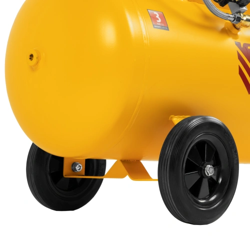 Компрессор безмасляный, малошумный DLS 1800/100,1800 Вт, 3x600, 100 л, 345 л/мин Denzel по ценам производителя в Воронеже с доставкой по всей России