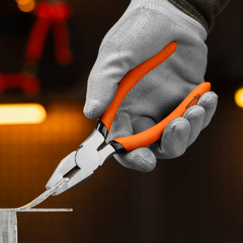 Набор губцевого инструмента №2, 3 предмета: плоскогубцы, бокорезы, клещи переставные Sparta по ценам производителя в Воронеже с доставкой по всей России