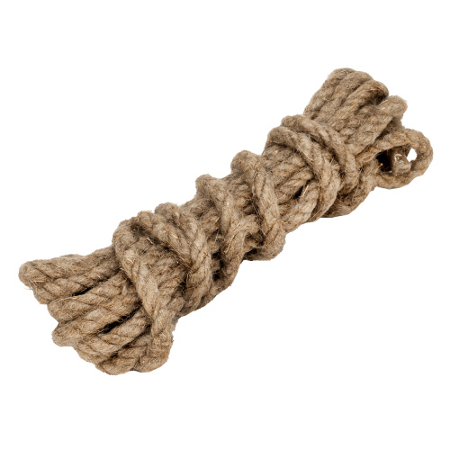 Веревка льнопеньковая, D 10 мм, L 6 м, крученая Сибртех по ценам производителя в Воронеже с доставкой по всей России