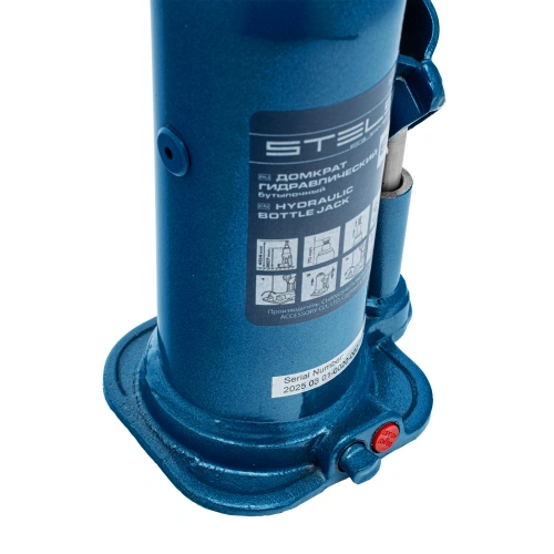 Домкрат гидравлический бутылочный, 6 т, h подъема 207-404 мм Stels по ценам производителя в Воронеже с доставкой по всей России