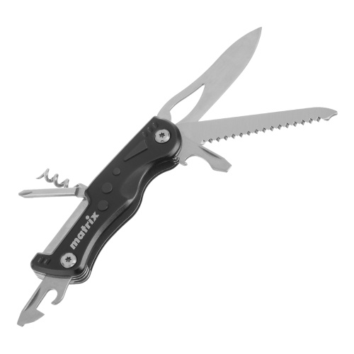 Нож многофункциональный, 7 функций, в чехле, 107 мм Matrix по ценам производителя в Воронеже с доставкой по всей России