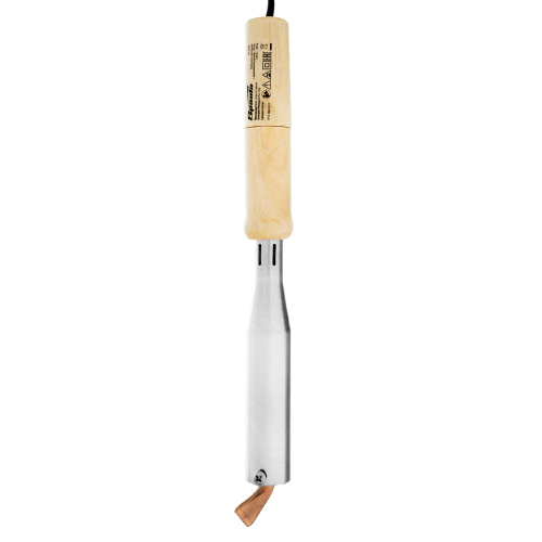 Паяльник электрика с ручкой из дерева, 150 Вт, 220 В Sparta по ценам производителя в Воронеже с доставкой по всей России