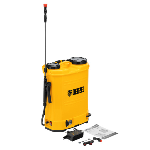 Опрыскиватель ранцевый аккумуляторный D-16LA, 16 л, 12 В, 8 Ач Denzel по ценам производителя в Воронеже с доставкой по всей России
