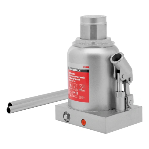 Домкрат гидравлический бутылочный, 30 т, h подъема 244-370 мм Matrix по ценам производителя в Воронеже с доставкой по всей России