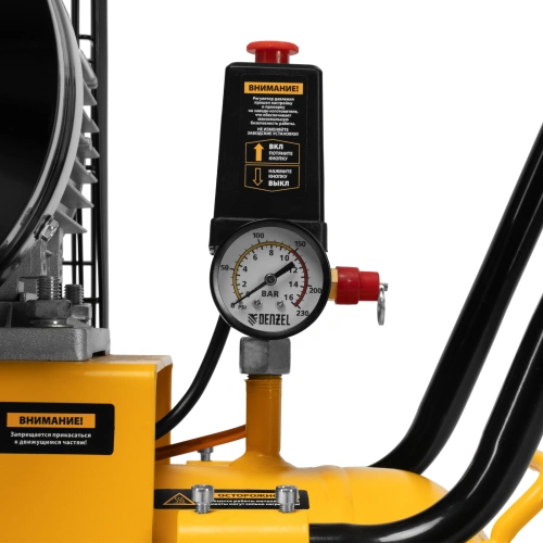 Компрессор воздушный рем. привод BCV 4000-T/100, 4,0 кВт, 100 литров, 690 л/мин Denzel по ценам производителя в Воронеже с доставкой по всей России