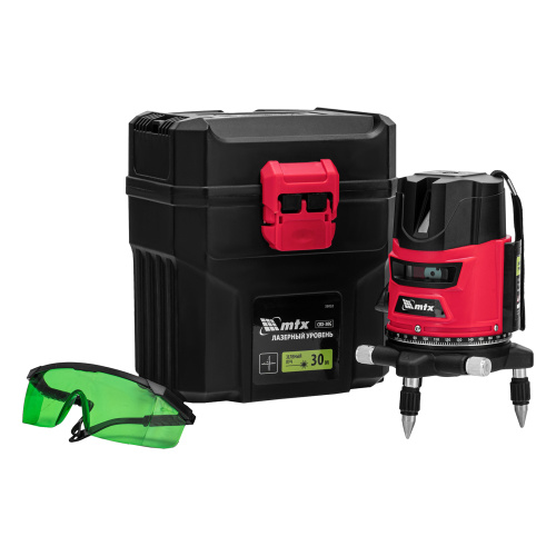 Лазерный уровень CRX-30G, 30 м, зеленый луч, батарейки, резьба 5/8" MTX по ценам производителя в Воронеже с доставкой по всей России