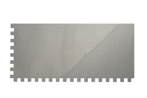 Гладилка из нержавеющей стали, 280 х 130 мм, зеркальная полировка, пластмассовая ручка, зуб 8 х 8 мм Matrix по ценам производителя в Воронеже с доставкой по всей России