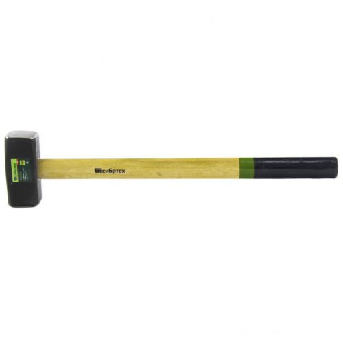 Кувалда, 5000 г, кованая головка, деревянная рукоятка Сибртех по ценам производителя в Воронеже с доставкой по всей России
