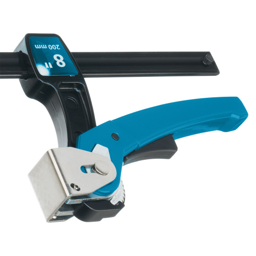 Струбцина реечная быстрозажимная 8, металлический корпус, рычажный храповой механизм, 200 мм Gross по ценам производителя в Воронеже с доставкой по всей России