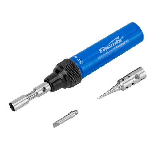 Горелка газовая, тип "Карандаш", 2 насадки для пайки, 130 мм Sparta по ценам производителя в Воронеже с доставкой по всей России