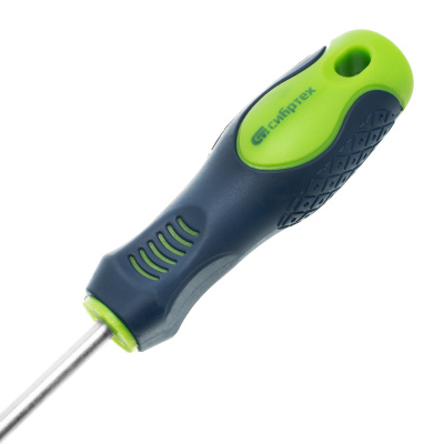 Отвертка, PZ2 х 100 мм, CrV, двухкомпонентная рукоятка Сибртех по ценам производителя в Воронеже с доставкой по всей России