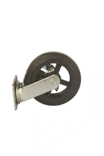 Колесо большегрузное поворотное SCdb 80 200 мм обрезиненное с тормозом (N) по ценам производителя в Воронеже с доставкой по всей России