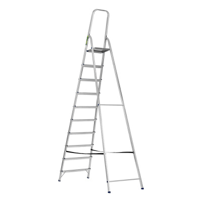 Стремянка, 10 ступеней, алюминиевая, Сибртех по ценам производителя в Воронеже с доставкой по всей России