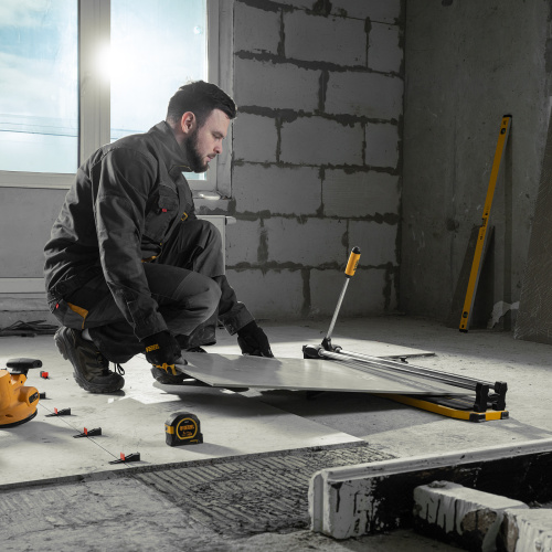 Плиткорез 800х14мм, цельнометал. напр., каретка на подш., стальная станина, рукоятка-пенал Denzel по ценам производителя в Воронеже с доставкой по всей России