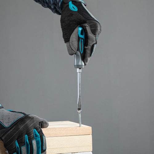 Отвертка SL5.5 x 100 мм, S2, трехкомпонентная рукоятка Gross по ценам производителя в Воронеже с доставкой по всей России