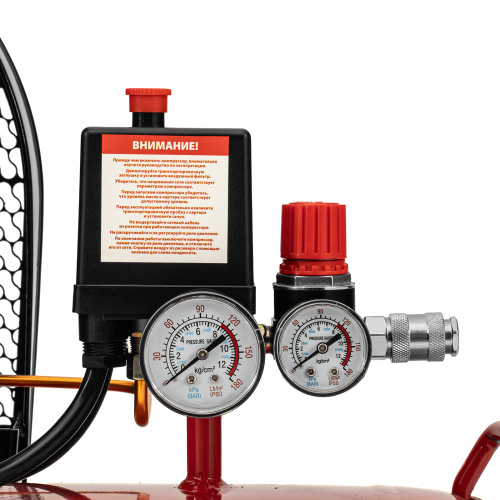 Компрессор воздушный ременный привод КР2500/80, 2,5 кВт, 80 литров, 420 л/мин МТХ по ценам производителя в Воронеже с доставкой по всей России