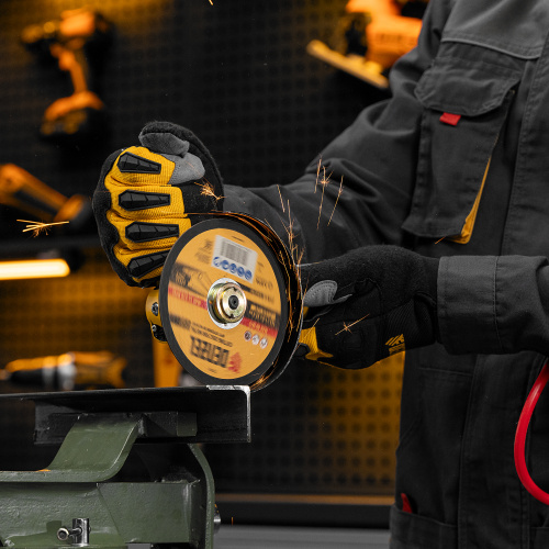 Пневматическая углошлифовальная машина AG125, 11000 об/мин, 125 мм, 186 л/мин Denzel по ценам производителя в Воронеже с доставкой по всей России