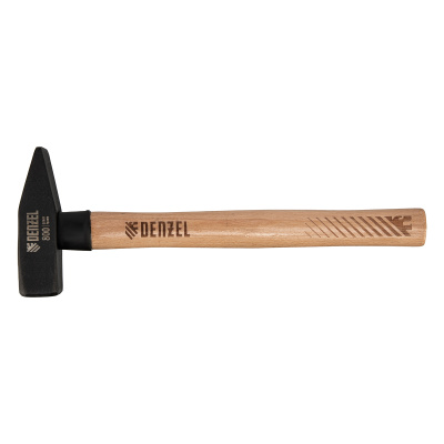 Молоток слесарный, 800 г, кованый квадратный боек, буковая рукоятка Denzel по ценам производителя в Воронеже с доставкой по всей России