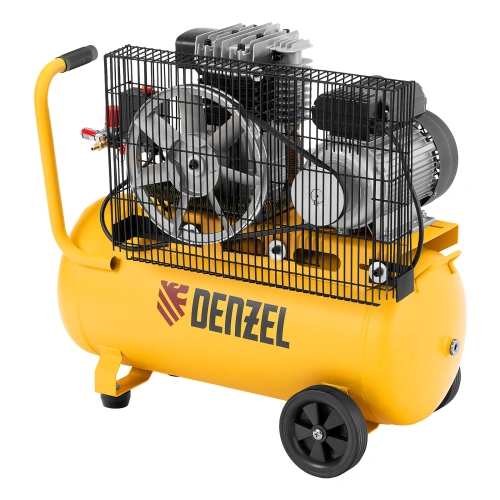 Компрессор воздушный BCI2300/50, ременный привод, 2.3 кВт, 50 литров, 400 л/мин Denzel по ценам производителя в Воронеже с доставкой по всей России